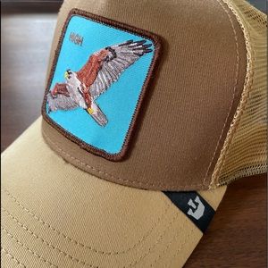 Tan Goorin Bros Mesh Hat
